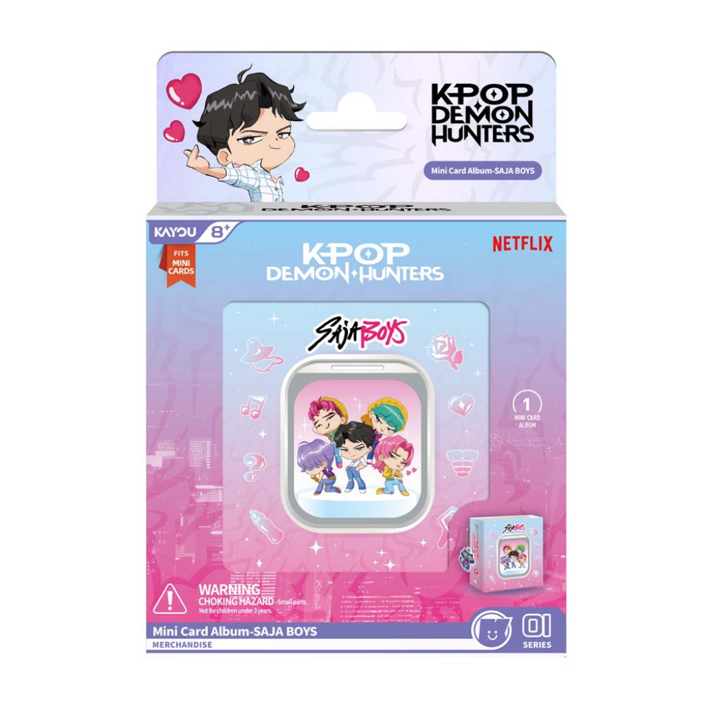 K-Pop Demon Hunters Mini Card Album - Saja Boys TCG accessories Kayou Default Title