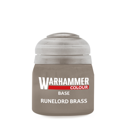 Warhammer Colour: Base - Runelord Brass 12ml Citadel Base Warhammer Colour