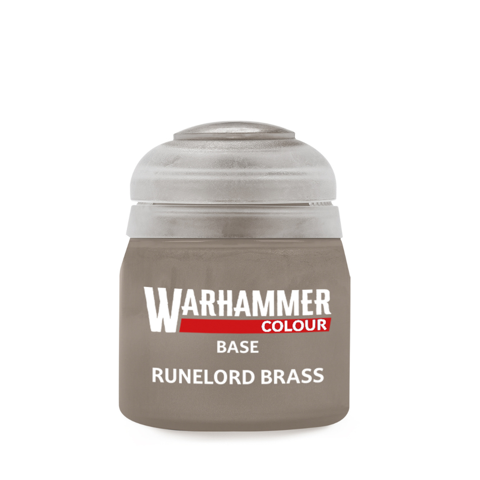 Warhammer Colour: Base - Runelord Brass 12ml Citadel Base Warhammer Colour