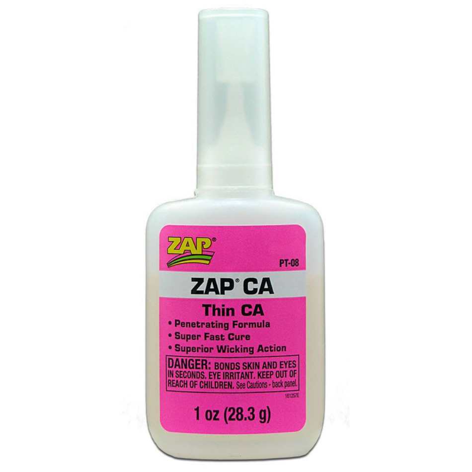 Zap-A-Gap CA Thin Cyanoacrylate (Pink) 1oz/28.3g Tools & Materials Zap Default Title