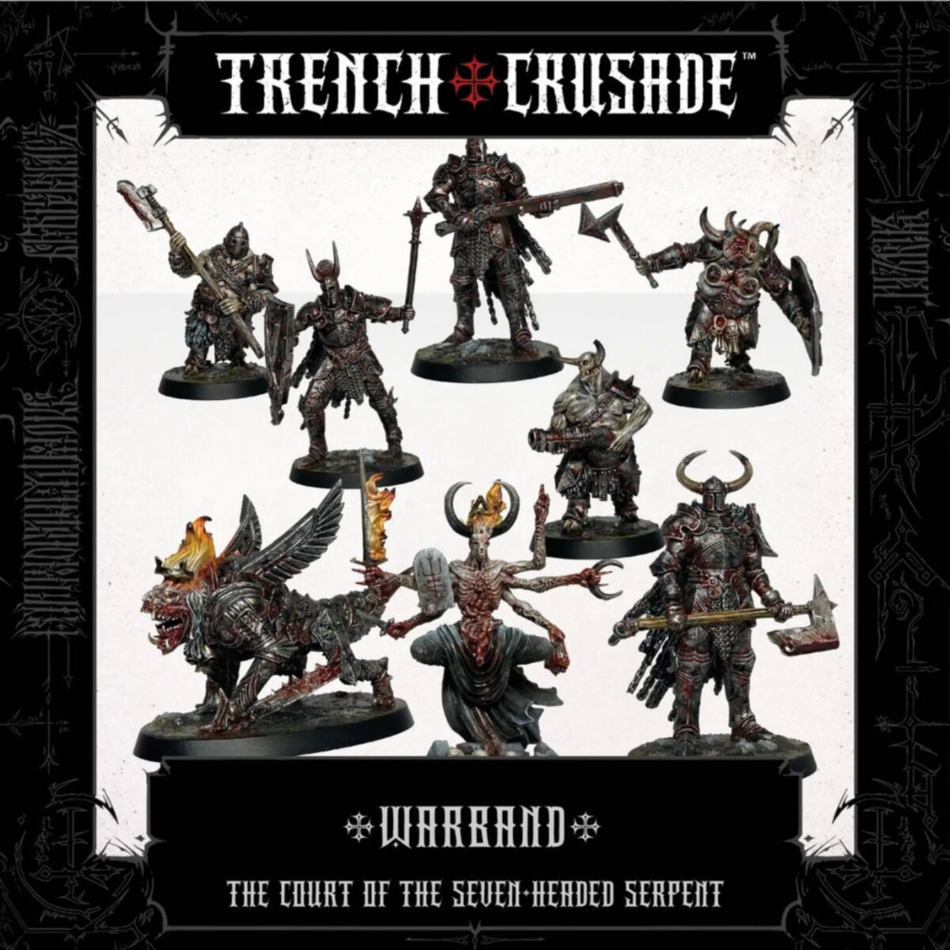 Trench Crusade - Court of the Seven Headed Serpent Warband