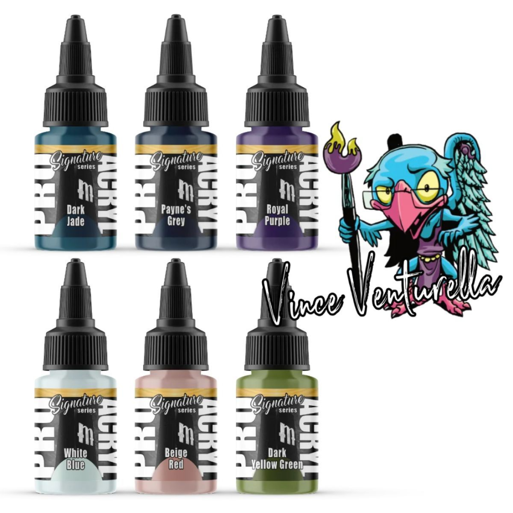Monument Hobbies - Signature Series Set 1 - Vince Venturella Monument Pro Acryl Paints Monument Hobbies Default Title
