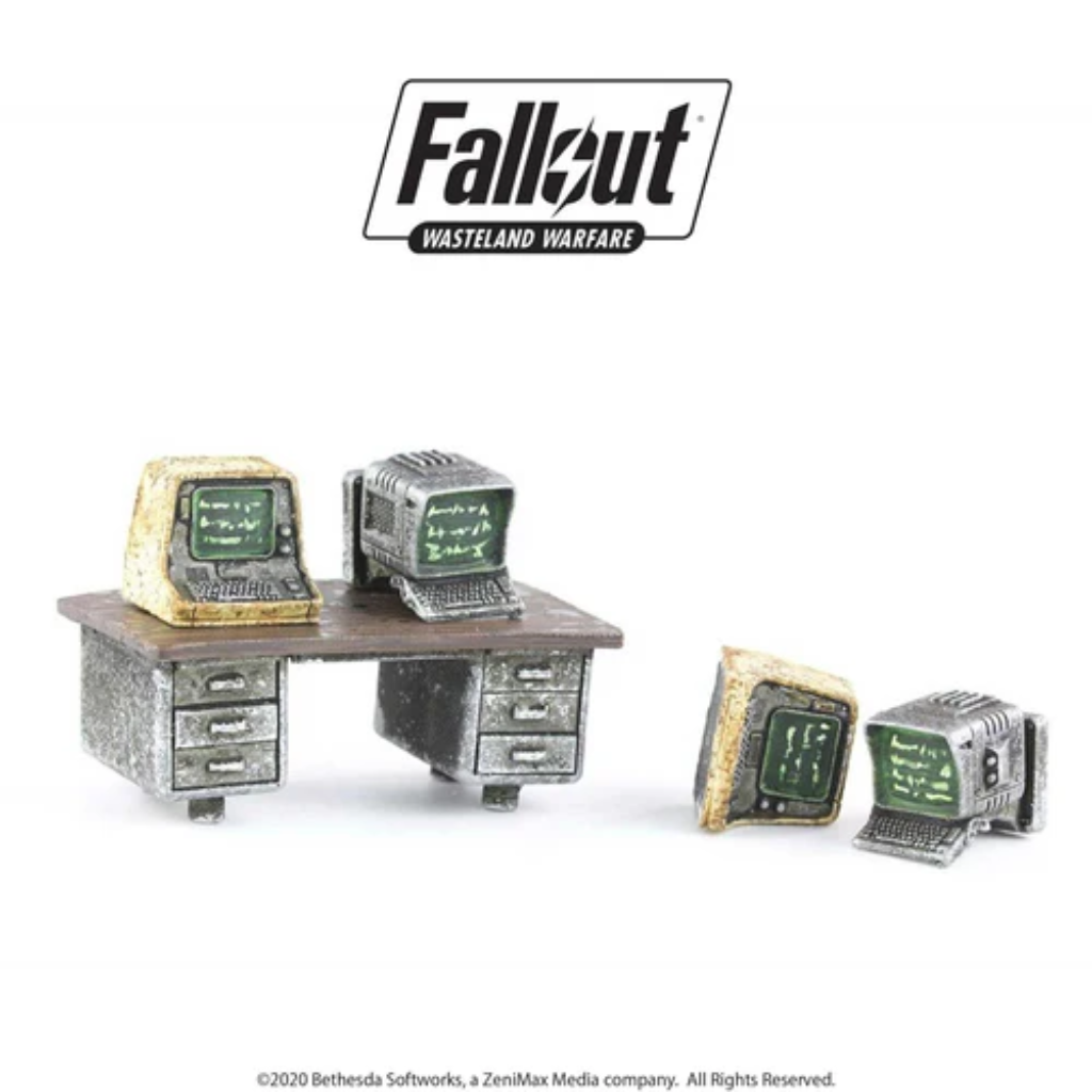 Fallout Wasteland Warfare - Terrain Expansion - Terminals Fallout Factions Modiphius Entertainment Default Title