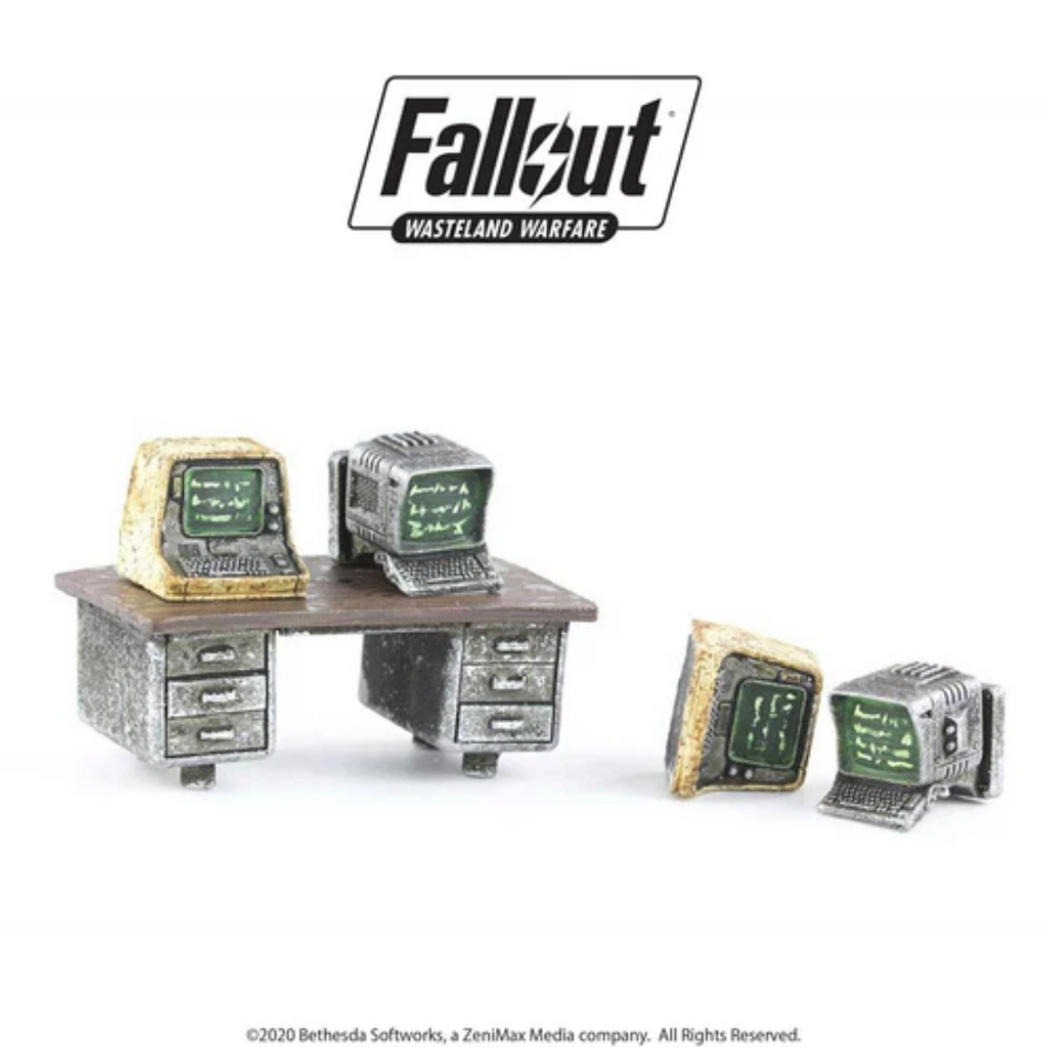 Fallout Wasteland Warfare - Terrain Expansion - Terminals Fallout Factions Modiphius Entertainment Default Title