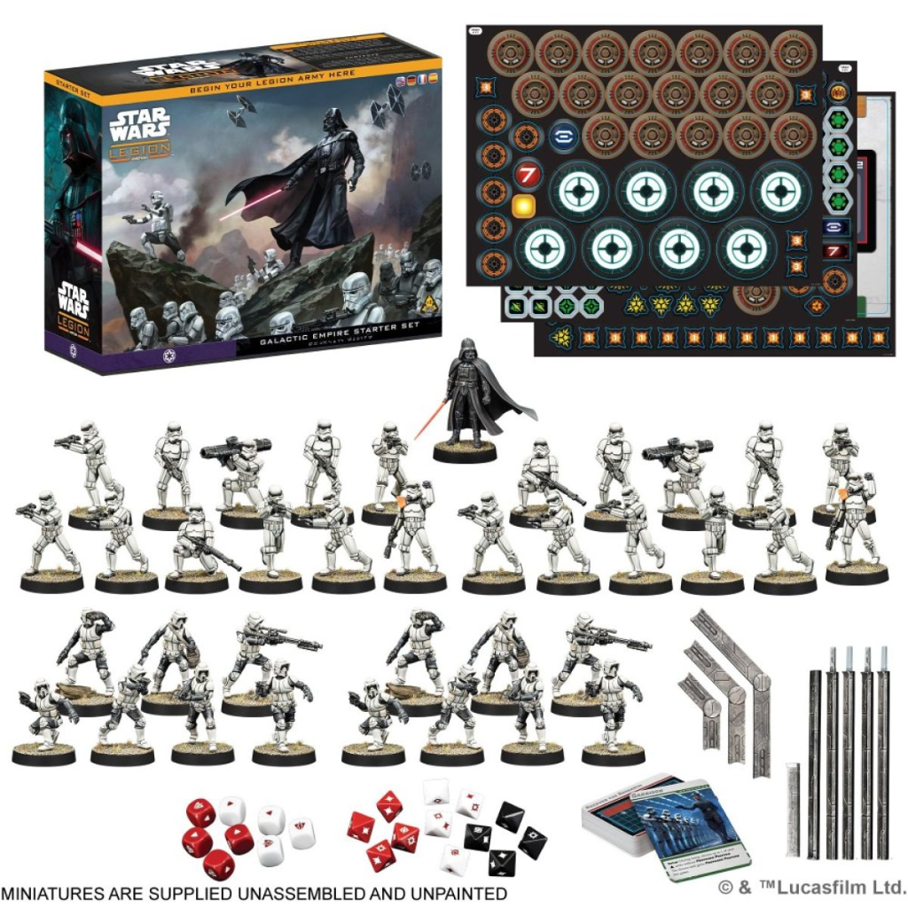 Star Wars: Legion – Starter Set: Galactic Empire Star Wars Legion Atomic Mass Games