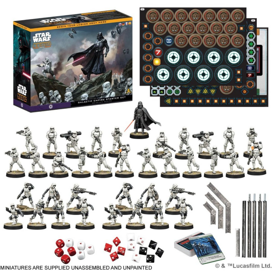Star Wars: Legion – Starter Set: Galactic Empire Star Wars Legion Atomic Mass Games