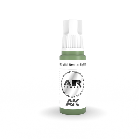 AK Interactve 3Gen Acrylics - WWI German Light Green 17ml AK Gen3 Acrylics AK Interactive Default Title