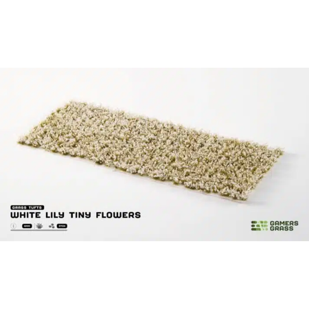 Gamers Grass - Grass Tufts - Flowers - White Lily Tiny Gamers Grass Basing Gamers Grass Default Title