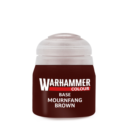 Warhammer Colour: Base - Mournfang Brown 12ml Citadel Base Warhammer Colour