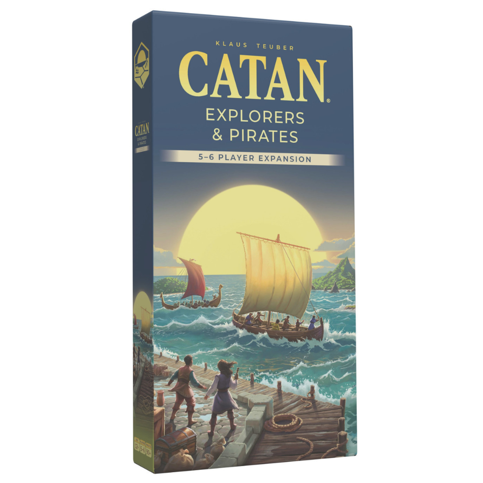 CATAN (6th Edition) - Explorers and Pirates 5-6 Player Expansion Board Games Catan Studio Default Title