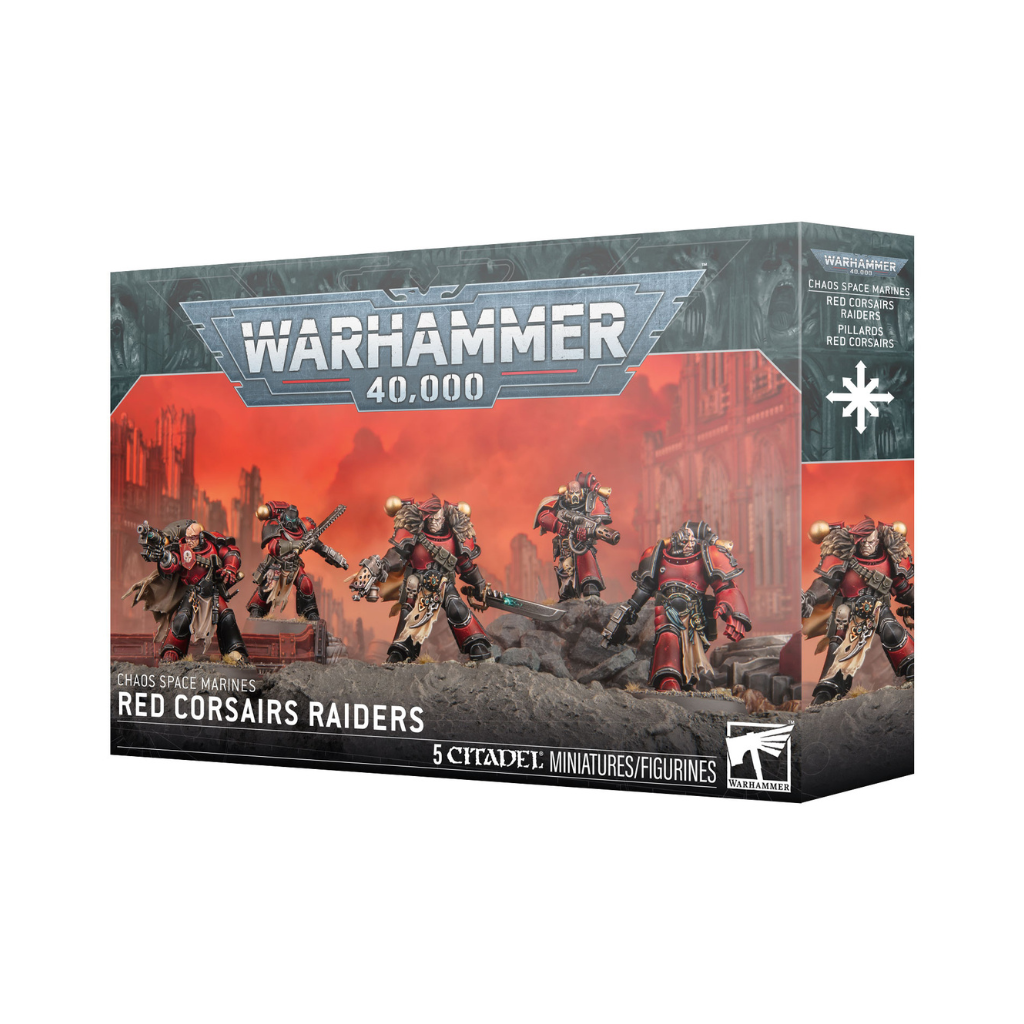 Chaos Space Marines: Red Corsairs Raiders Chaos Space Marines Games Workshop Default Title