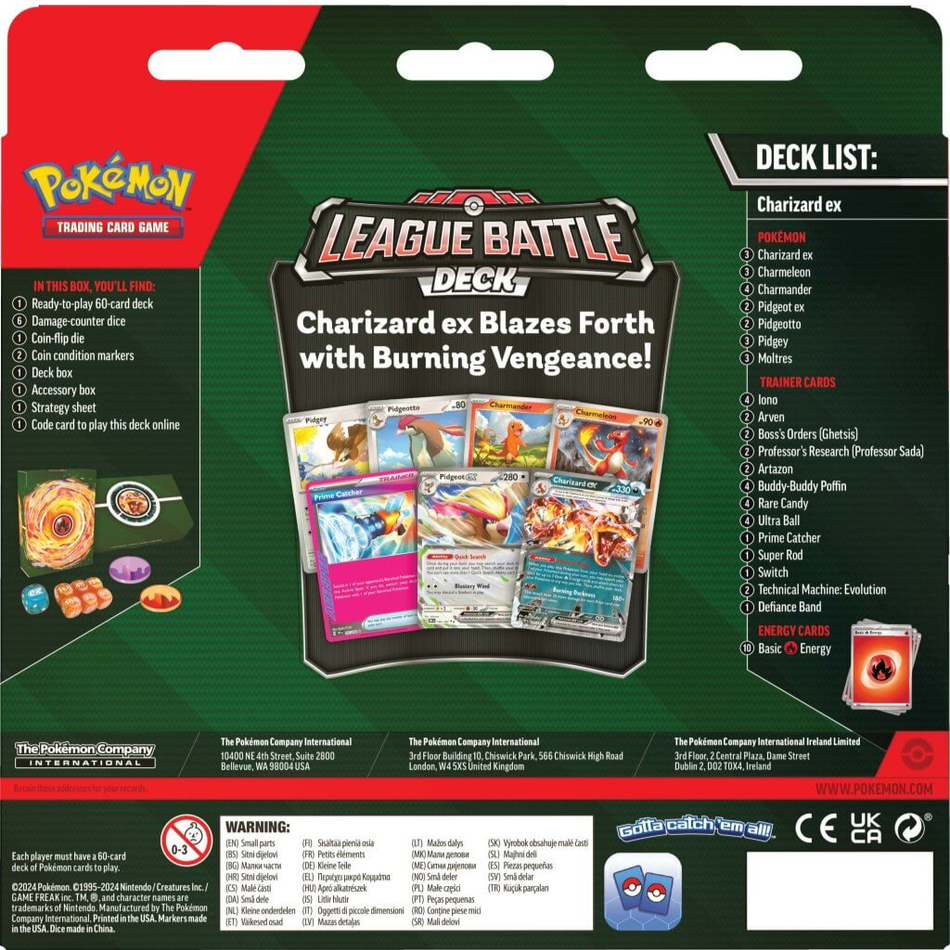 POKÉMON TCG League Battle Deck Charizard ex SV Pokemon Pokemon