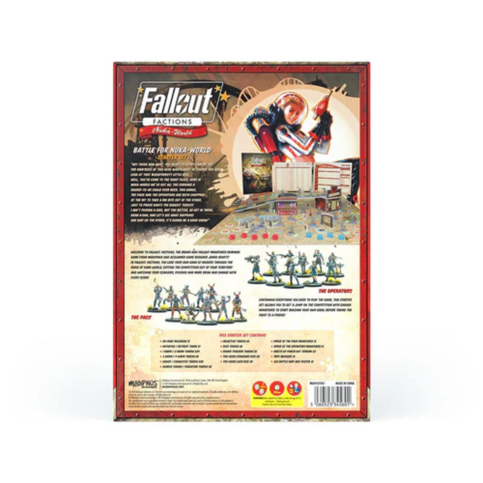 Fallout Factions: Battle for Nuka World Starter Set Fallout Factions Modiphius Entertainment