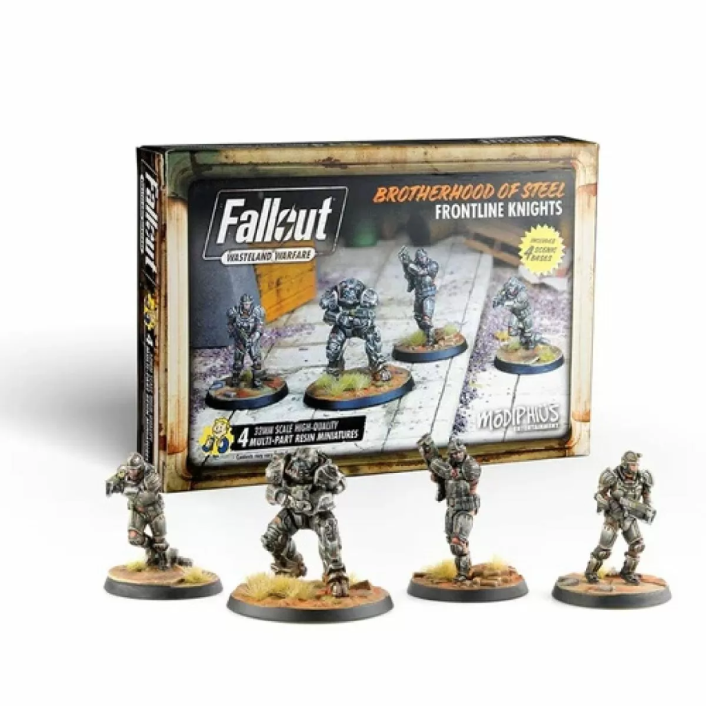 Fallout Wasteland Warfare - Brotherhood of Steel Frontline Knights Fallout Wasteland Warfare Modiphius Entertainment Default Title