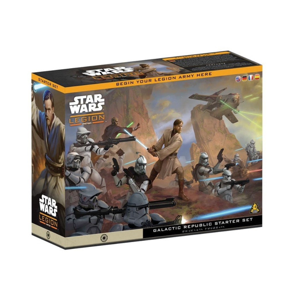 Star Wars: Legion – Galactic Republic Starter Set Star Wars Legion Atomic Mass Games Default Title