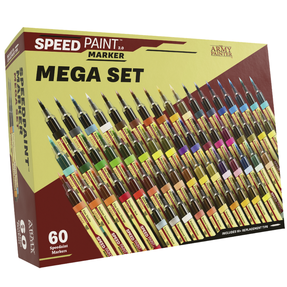 The Army Painter Speedpaint Marker - Mega Set (60 Colours) Army Painter Speedpaint The Army Painter Default Title