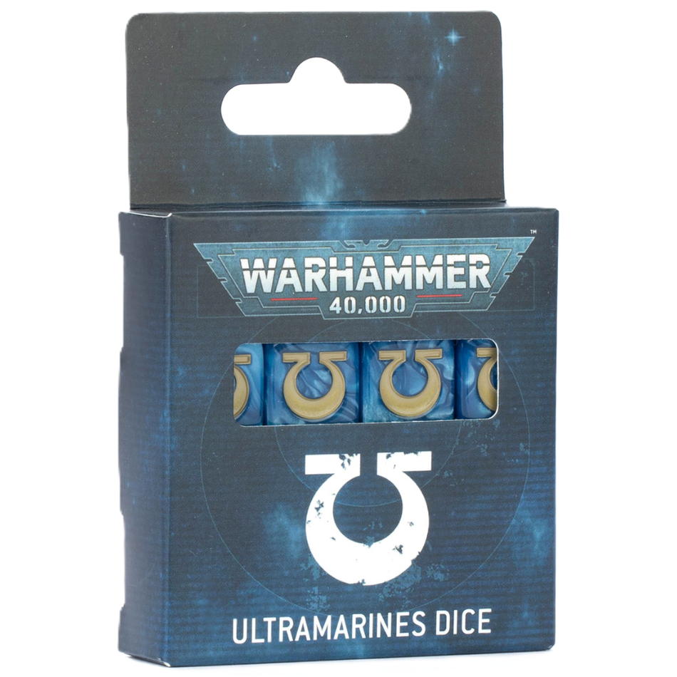 Warhammer 40000: Ultramarines Dice Ultramarines Games Workshop Default Title