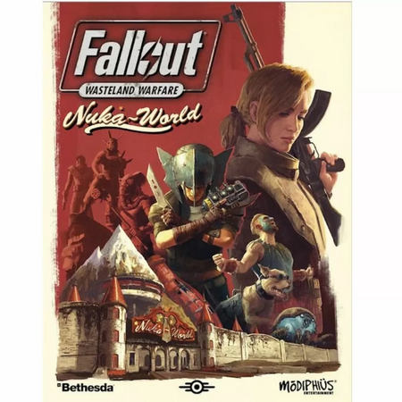 Fallout Wasteland Warfare - Nuka World Rules Fallout Wasteland Warfare Modiphius Entertainment Default Title