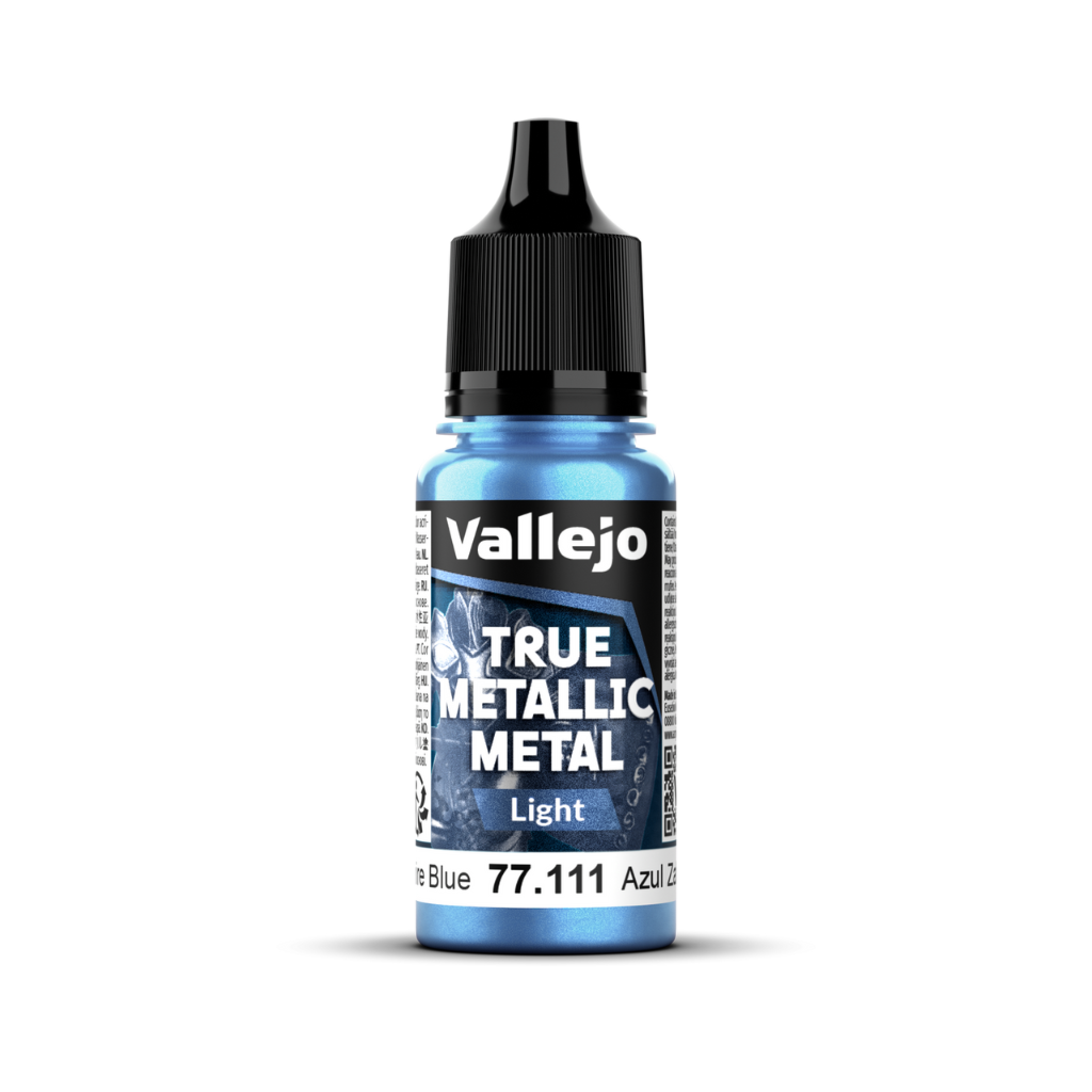 Vallejo True Metallic Metal: Light - Sapphire Blue 18 ml Vallejo True Metallic Vallejo Default Title