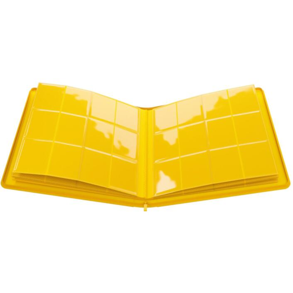 Gamegenic Zip-Up Album 24-Pocket - Yellow Deck Box GameGenic