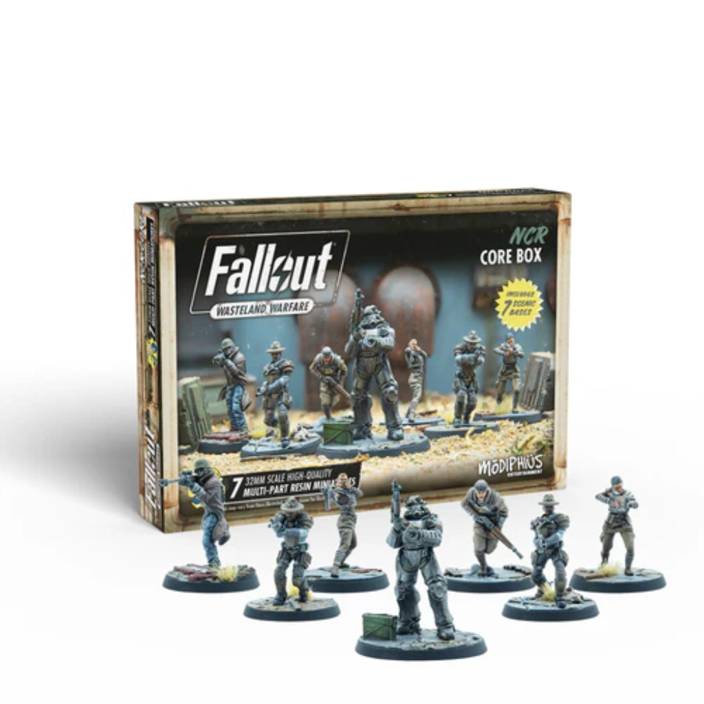 Fallout Wasteland Warfare - NCR Core Box Fallout Factions Modiphius Entertainment Default Title