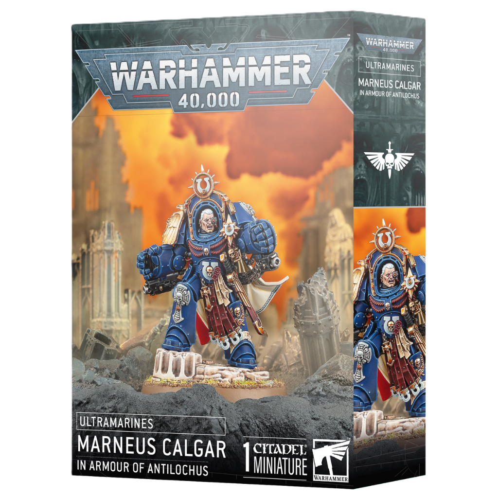 Ultramarines: Marneus Calgar in Armour of Antilochus Ultramarines Games Workshop Default Title