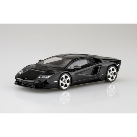 1/32 SNAP LAMBORGHINI COUNTACH LPI 800-4 (BLACK) Model Car Kit Aoshima   