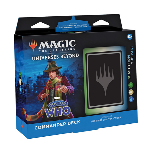 Magic: The Gathering Doctor Who Commander Deck – Blast from the Past Magic The Gathering Wizards   