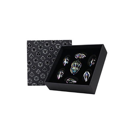 LPG Dice Elliptic Hollow Dice Set Oilslick Dice Lets Play Games Default Title