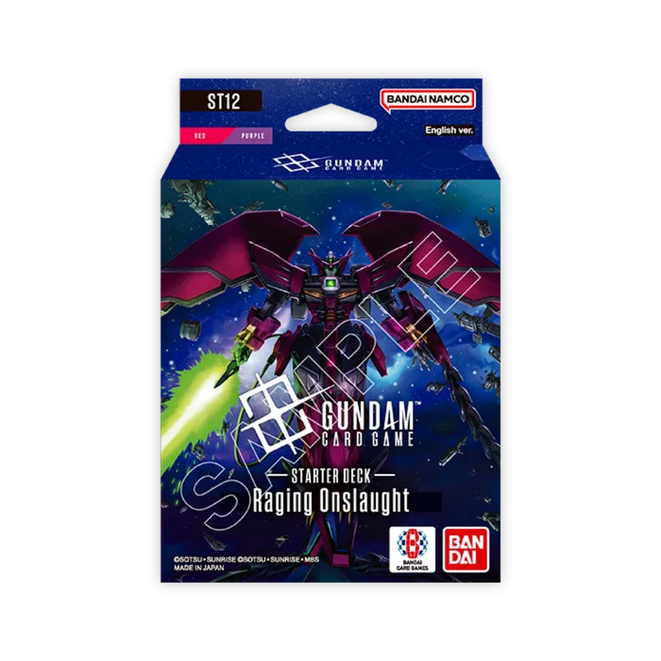 Gundam Card Game: Starter Deck – Raging Onslaught [ST12]