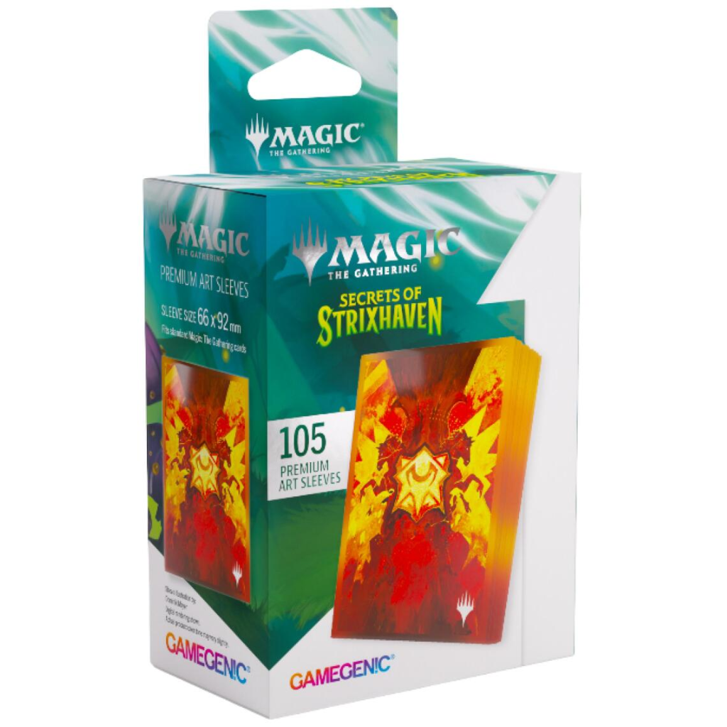 Gamegenic Magic The Gathering Secrets of Strixhaven Premium Art Sleeves - Lorehold Card Sleeves GameGenic Default Title