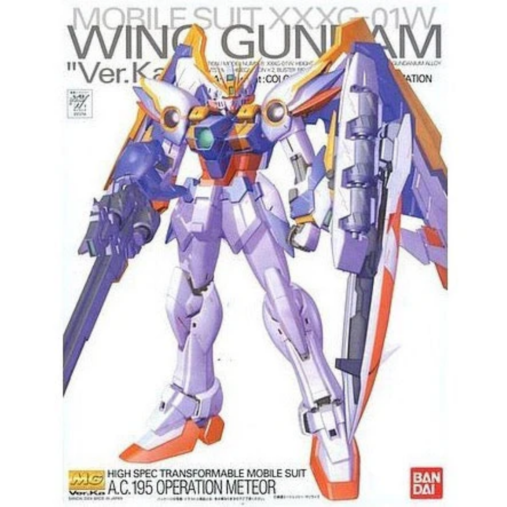 MG 1/100 WING GUNDAM Ver. Ka Gundam Model Kit Bandai Default Title