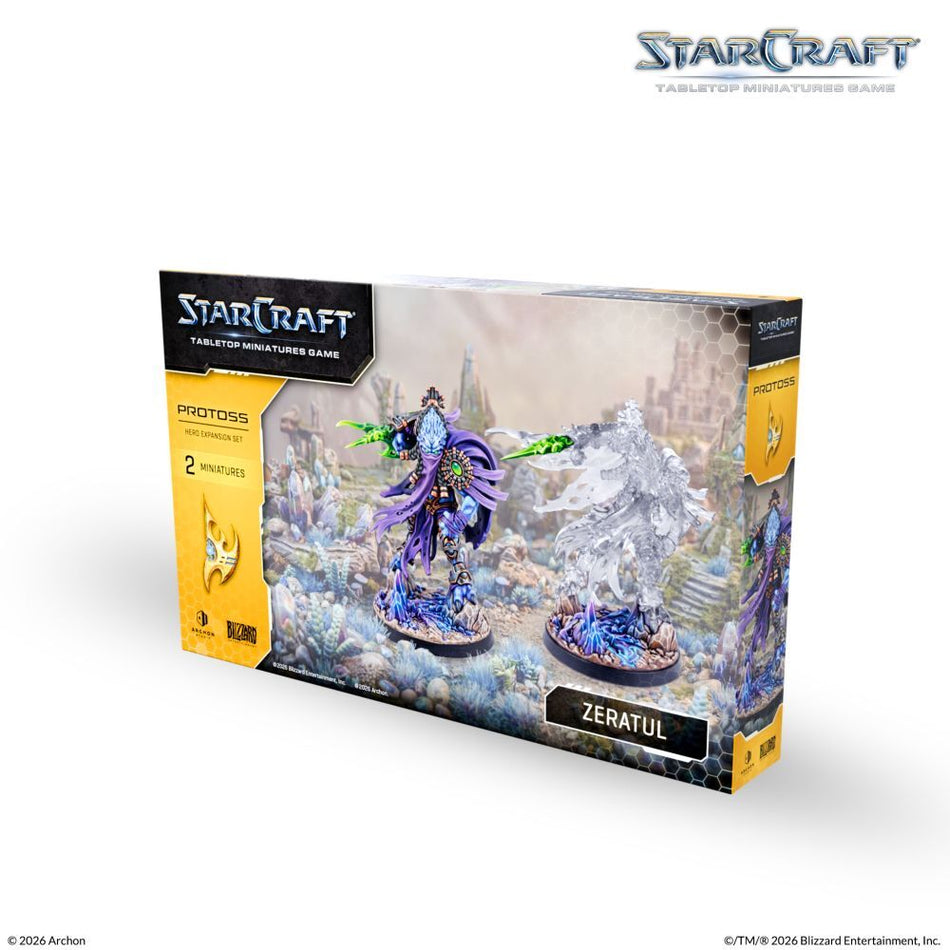 Starcraft Miniatures Games: Protoss - Zeratul - Hero Expansion Set Starcraft Archon Studio Default Title