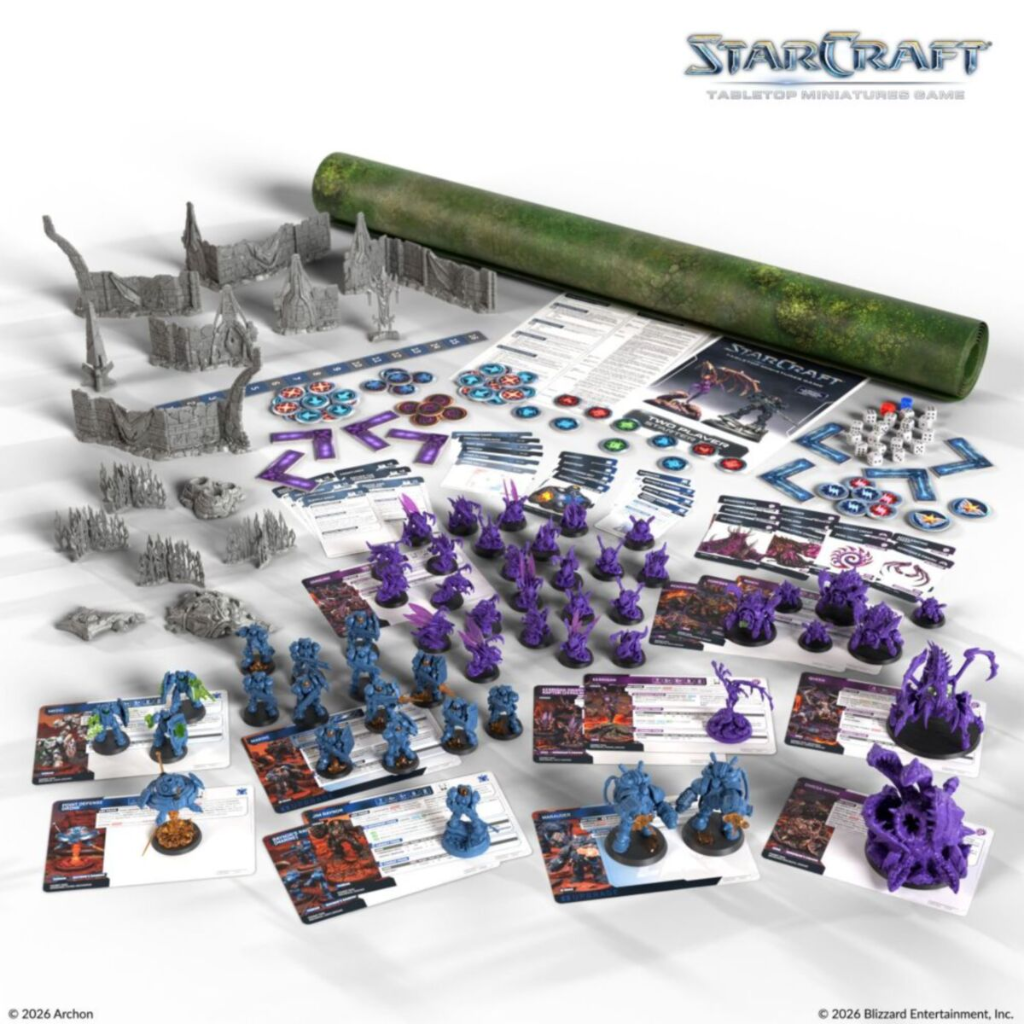 Starcraft Miniatures Games: Two Player Starter Set Founders Edition Starcraft Archon Studio