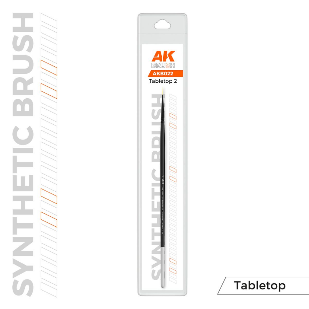 AK Interactive - Brushes - Synthetic Tabletop Brush - 2 AK Interactive Brushes AK Interactive Default Title