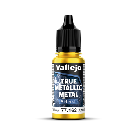 Vallejo True Metallic Metal: Air - Radiant Yellow 18 ml Vallejo True Metallic Vallejo Default Title