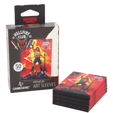 Gamegenic Stranger Things - Hellfire Club Art Sleeves Eddie Munson Deck Box GameGenic Default Title