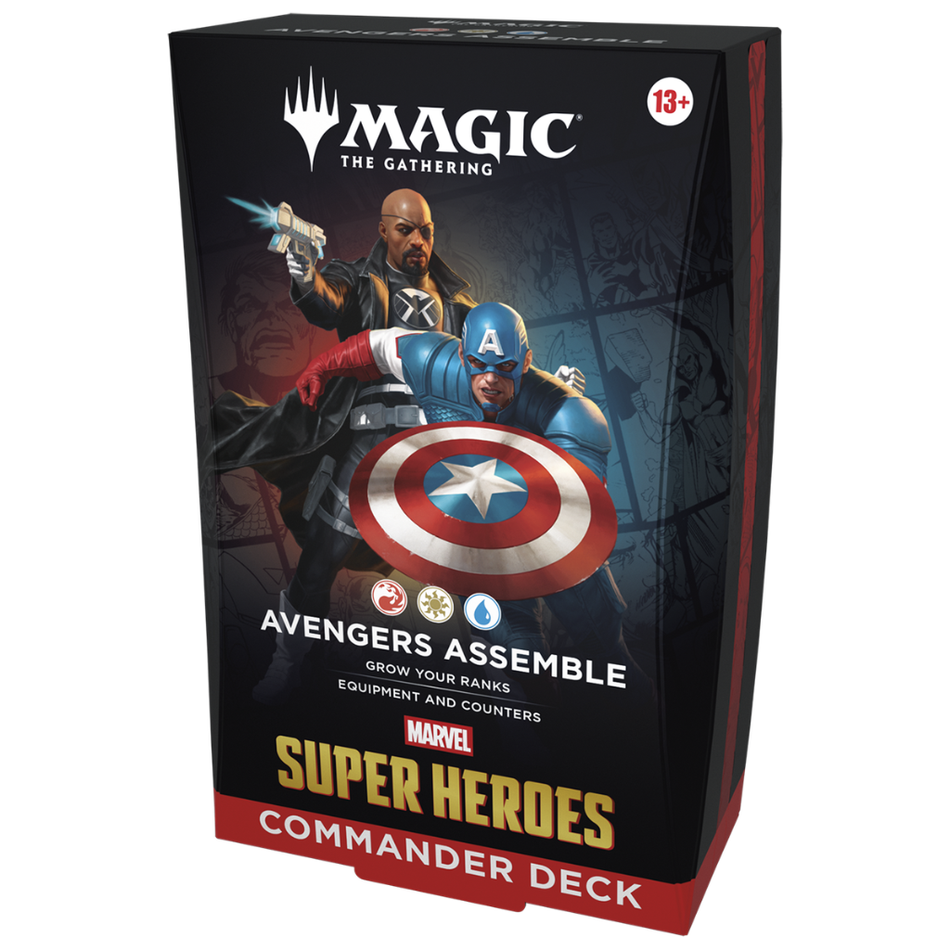 Magic Marvel Super Heroes - Commander Deck - Avengers Assemble Marvel Super Heroes Wizards of the Coast Default Title