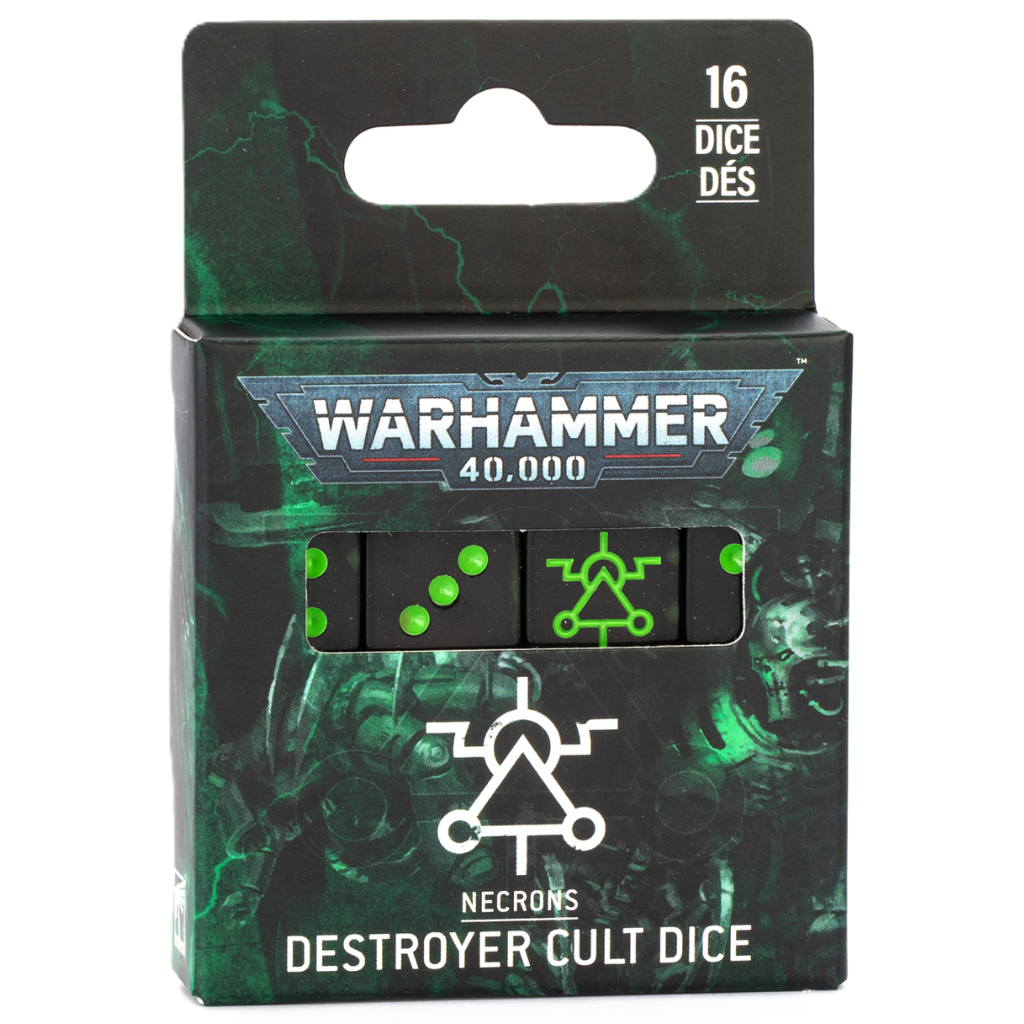 Necrons: Destroyer Cult Dice Necrons Games Workshop Default Title