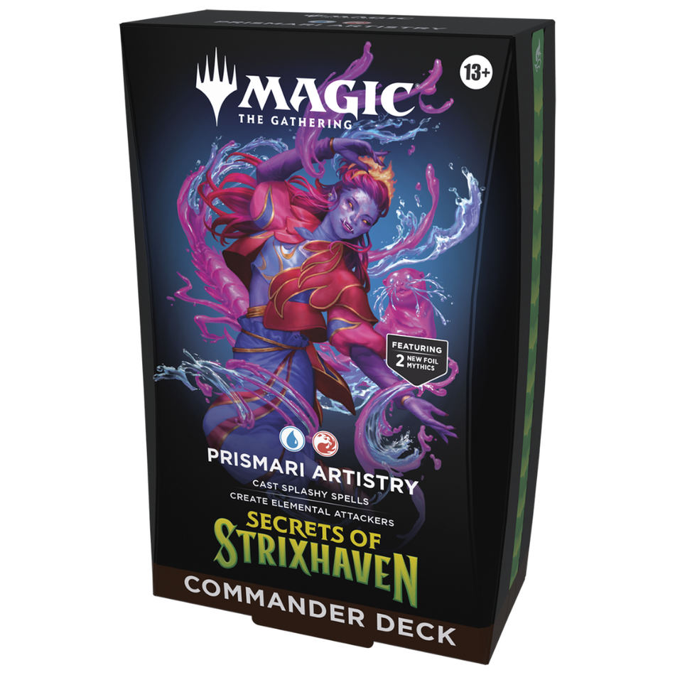 Magic Secrets of Strixhaven - Prismari Artistry Commander Deck Secrets of Strixhaven Wizards of the Coast Default Title
