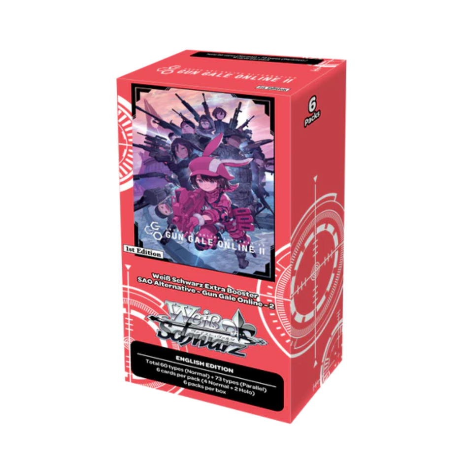 [Weiss Schwarz] Sword Art Online Alternative - Gun Gale Online II - Extra Booster Box WEISS SCHWARZ TCG Bushiroad Default Title