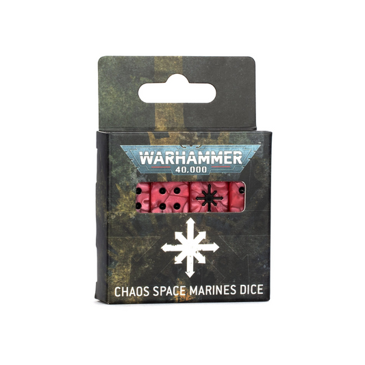 Warhammer 40000: Chaos Space Marines Dice Chaos Space Marines Games Workshop Default Title  