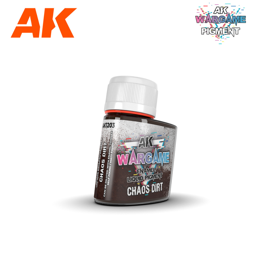 AK Interactive Wargame Enamel Liquid Pigments - Chaos Dirt 35 ml AK Enamel Pigment Washes AK Interactive Default Title  