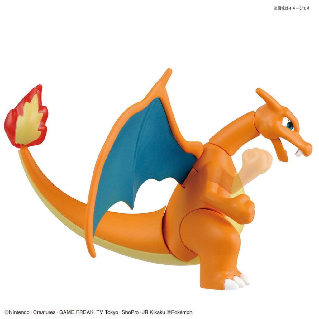 POKEMON MODEL KIT CHARIZARD AND DRAGONITE Pokemon Model Kit Bandai Pokemon   