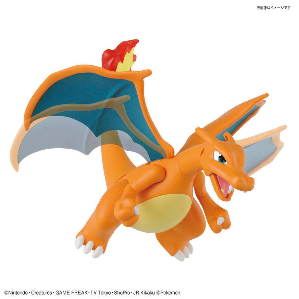 POKEMON MODEL KIT CHARIZARD AND DRAGONITE Pokemon Model Kit Bandai Pokemon   