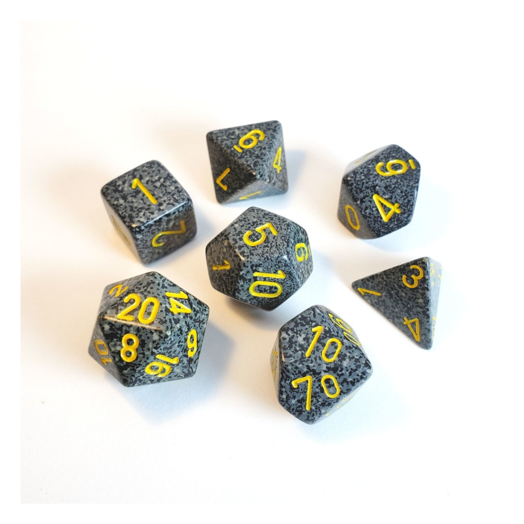 Chessex Speckled Polyhedral Urban Camo 7-Die Set Gaming Dice Chessex Dice Default Title  