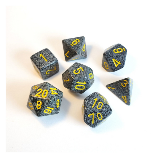 Chessex Speckled Polyhedral Urban Camo 7-Die Set Gaming Dice Chessex Dice Default Title  