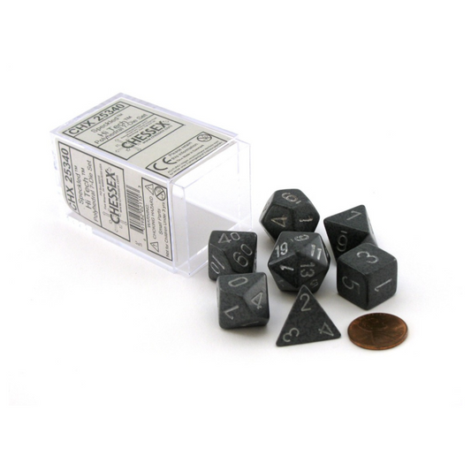 Chessex Speckled Hi-Tech 7-Die Set Gaming Dice Chessex Dice Default Title  
