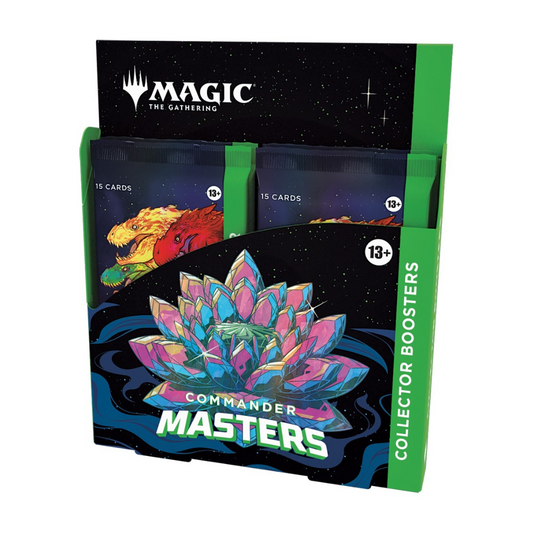 Magic Commander Masters Collector Booster Display Magic The Gathering Wizards   