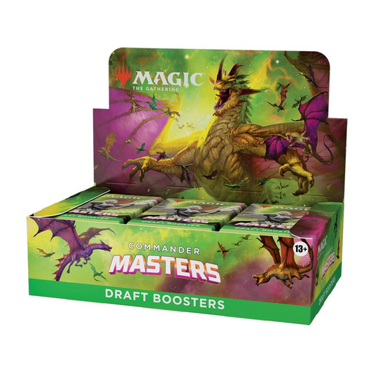 Magic Commander Masters Draft Booster Display Magic The Gathering Wizards Default Title  